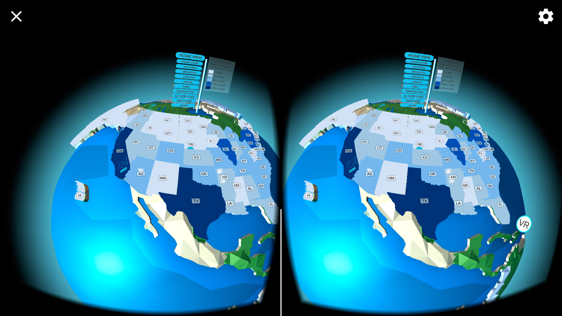 Water Use VR App